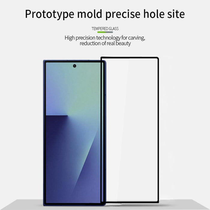 For Samsung Galaxy Z Fold7 5G Mofi 9H 2.5D Full Screen Tempered Glass Film Black