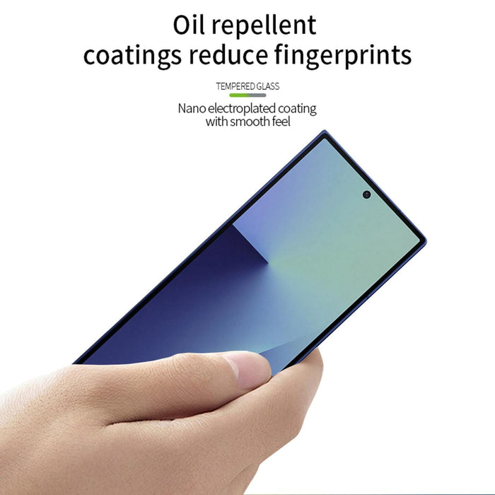 For Samsung Galaxy Z Fold7 5G Mofi 9H 2.5D Full Screen Tempered Glass Film Black