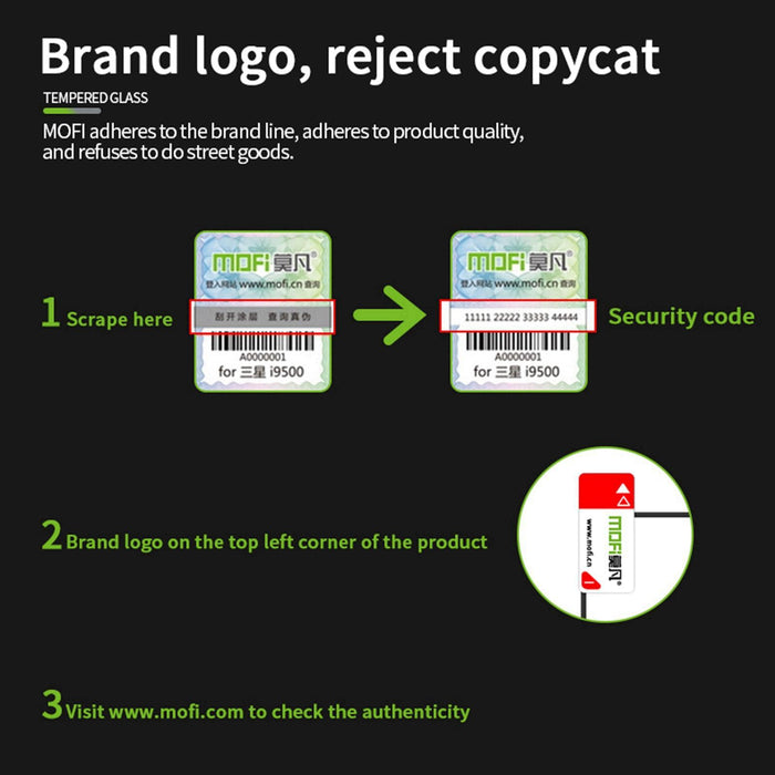 For Samsung Galaxy Z Fold7 5G Mofi 9H 2.5D Full Screen Tempered Glass Film Black