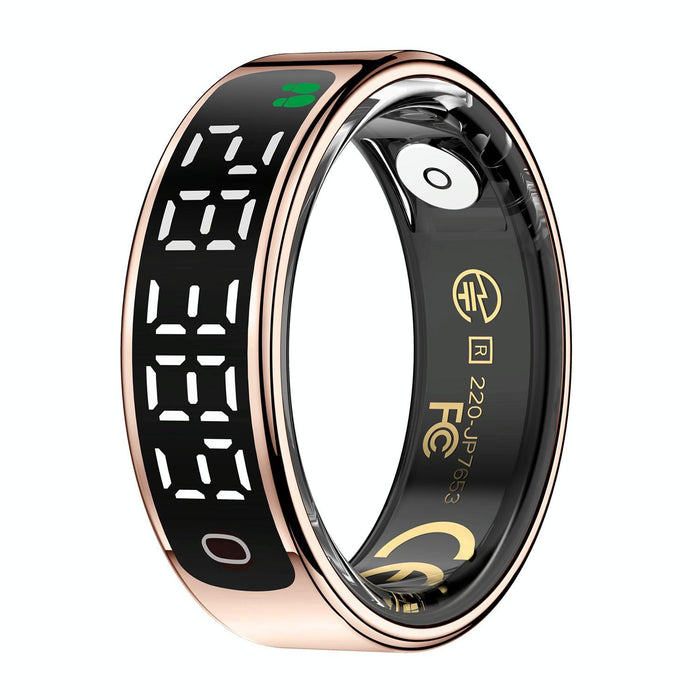Smart Ring With Heart Rate Blood Oxygen Sleep Monitoring & Motion Sensing