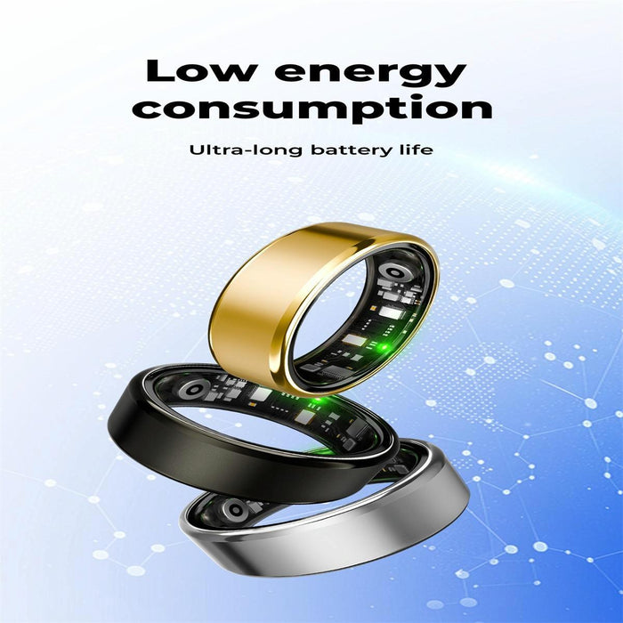 Smart Ring R100 Size 8 Heart Rate Oxygen Sleep Camera