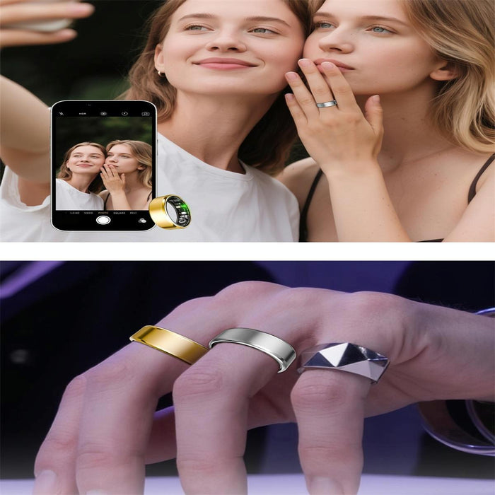 Smart Ring With Heart Rate & Sleep Monitoring Size 12