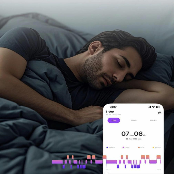 Smart Ring With Heart Rate & Sleep Monitoring Size 12