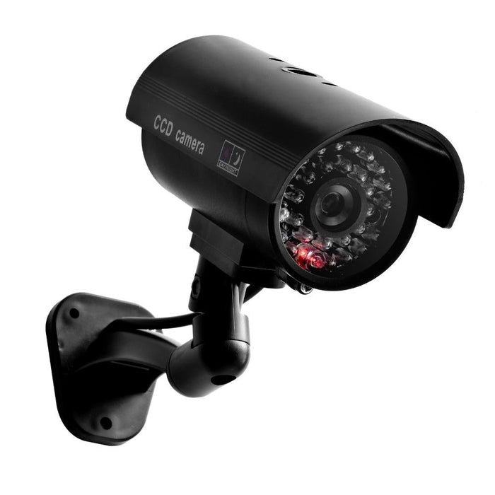 Ip66 Waterproof Dummy Cctv Camera With Flashing Led For Realistic Looking For Security Alarm