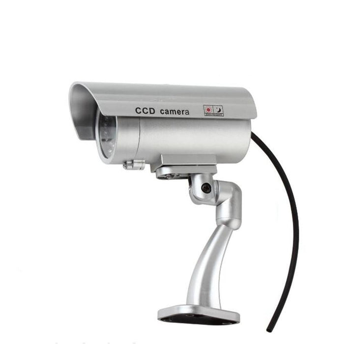 Ip66 Waterproof Dummy Cctv Camera With Flashing Led For Realistic Looking For Security Alarm