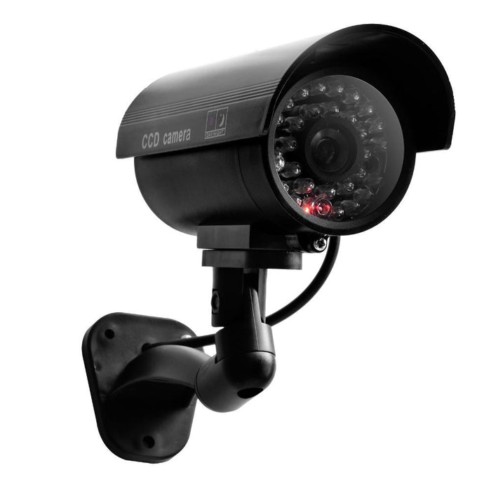 Ip66 Waterproof Dummy Cctv Camera With Flashing Led For Realistic Looking For Security Alarm