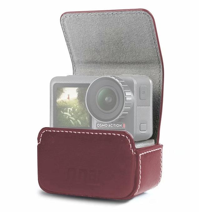 Waterproof Mini Leather Case For Dji Action Gopro Sjcam