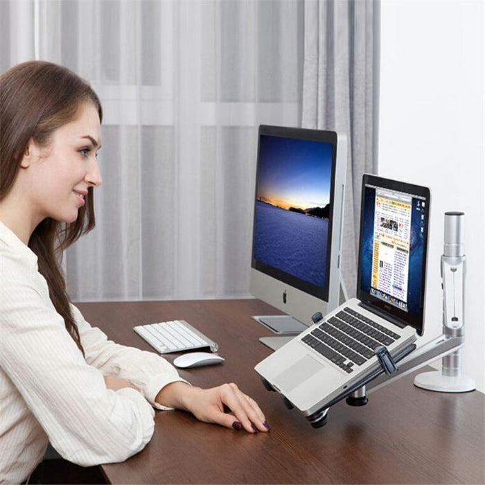 Double Use Laptop/tablet Stand Height Adjustable Rotatable