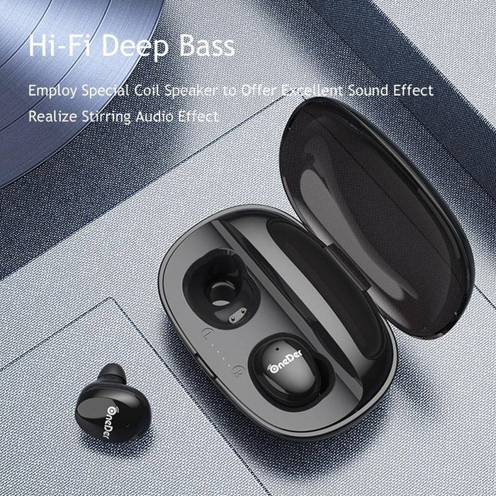 Wireless Waterproof IPX5 HD Stereo Sound TWS Bluetooth Earphone