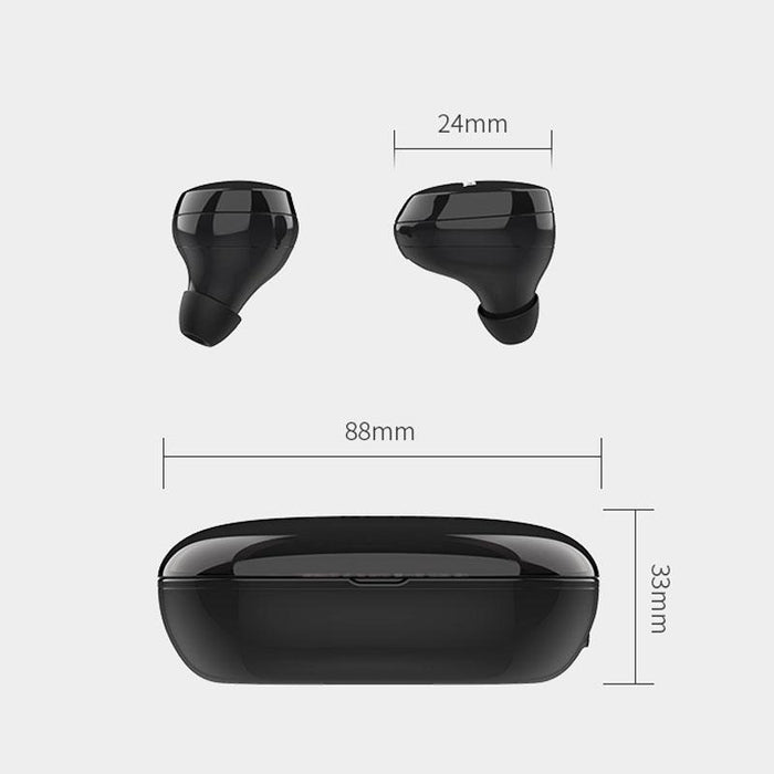 Wireless Waterproof IPX5 HD Stereo Sound TWS Bluetooth Earphone