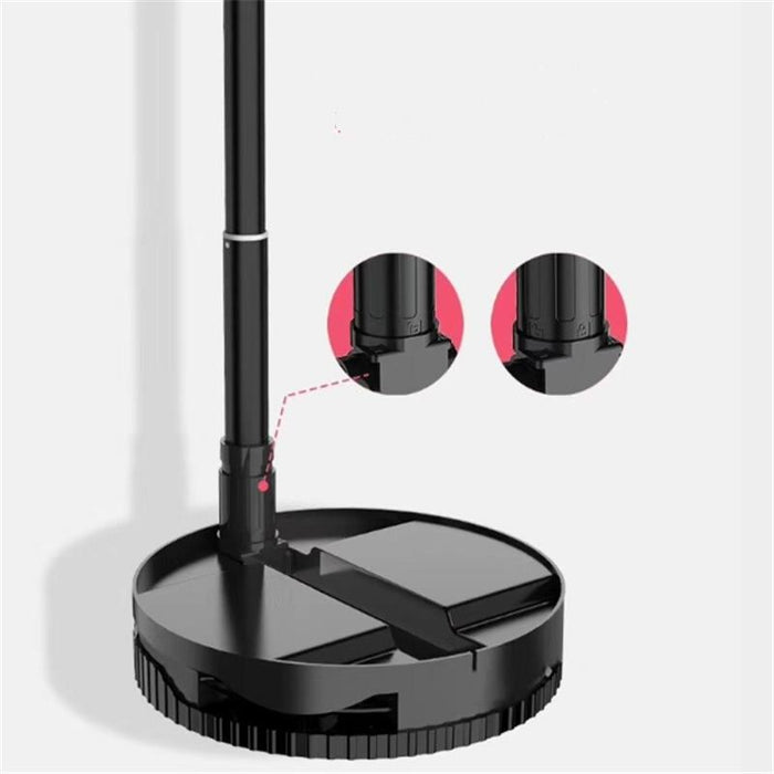 Portable Collapsible Studio-Level Professional Fill Light Mobile Phone Bracket Led Ring Light Black