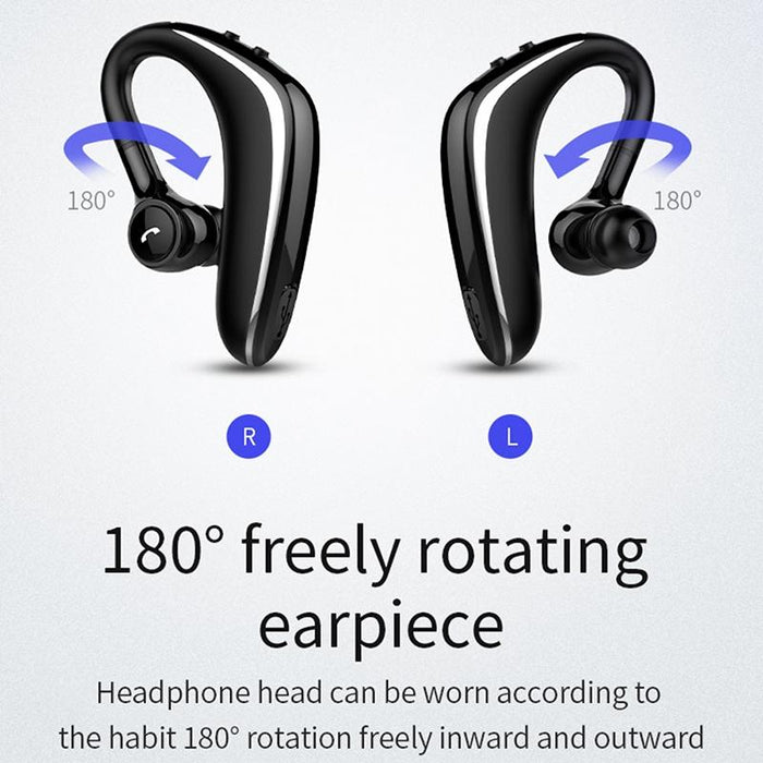 Yl-6S Wireless Bluetooth Earphone Sealed In-Ear Earbuds 180 Degree Freely Rotating Earpiece