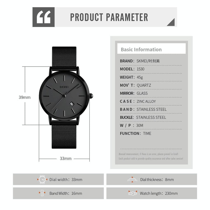 Simple Business Women Watch - Fashion Europe & America