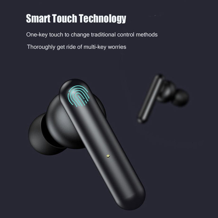 T10 Mini Touch Control Hifi Tws Wireless Bluetooth Earphones With Mic & Charger Box