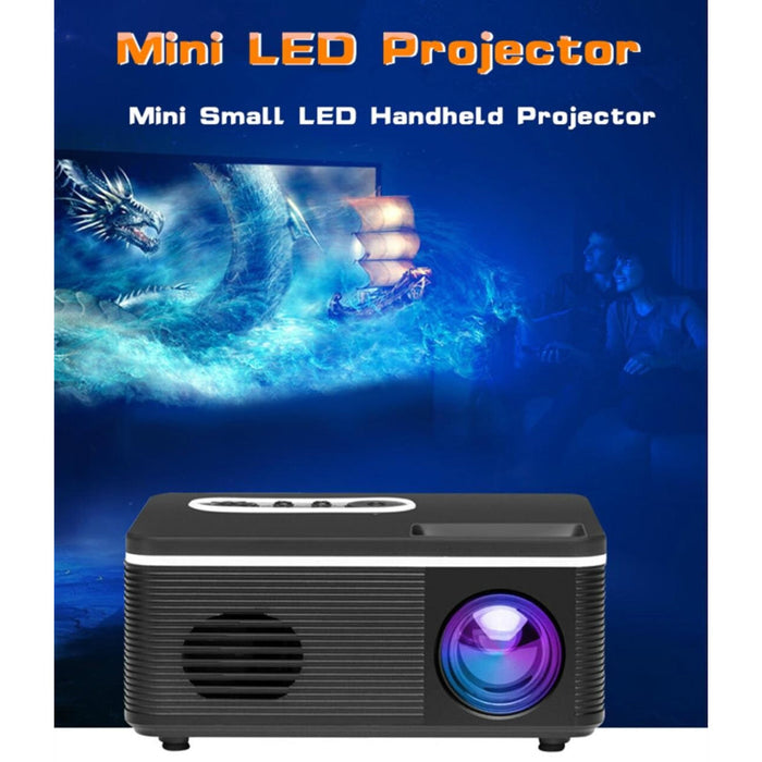 S361 80 Lumens 320 X 240 Pixel Portable Mini Projector Supports 1080P