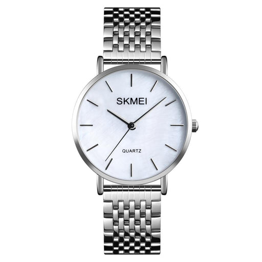 Light & Thin Waterproof Quartz Watch for Women with Steel