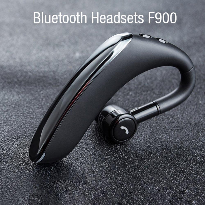 F900 Mini Earhook 180° Freely Rotating Wireless Bluetooth 5.0 Car Handsfree Call Earphones