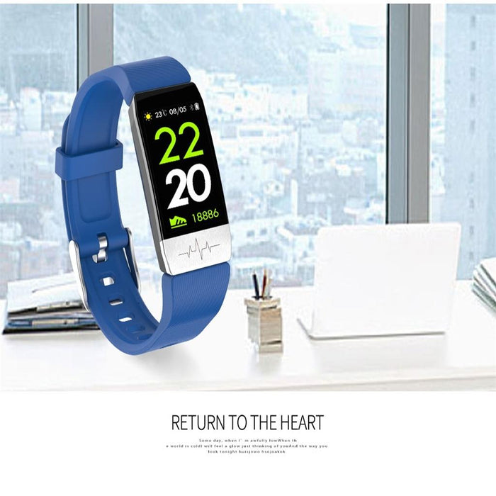 Colour Screen Smart Watch Ip67 Waterproof Call Heart Rate Monitoring Ecg Sleep Tracking