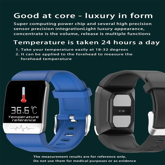 Colour Screen Smart Watch Ip67 Waterproof Call Heart Rate Monitoring Ecg Sleep Tracking