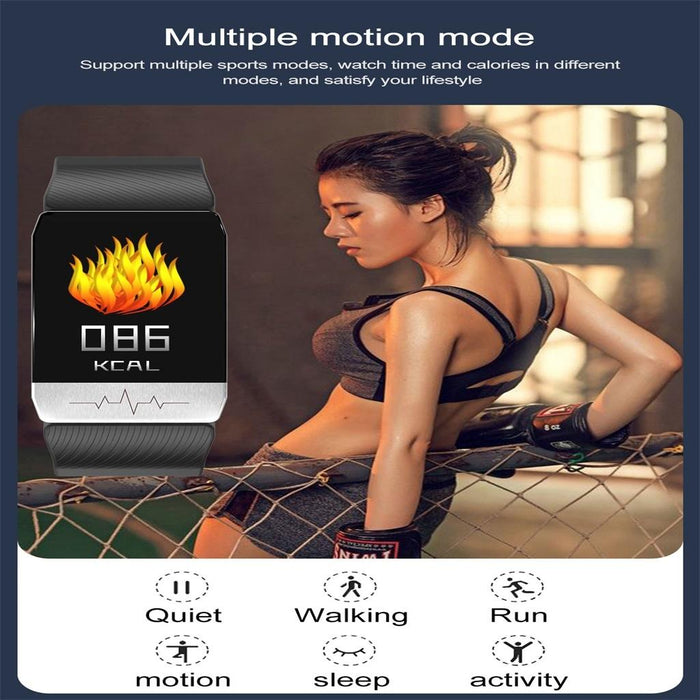 Colour Screen Smart Watch Ip67 Waterproof Call Heart Rate Monitoring Ecg Sleep Tracking