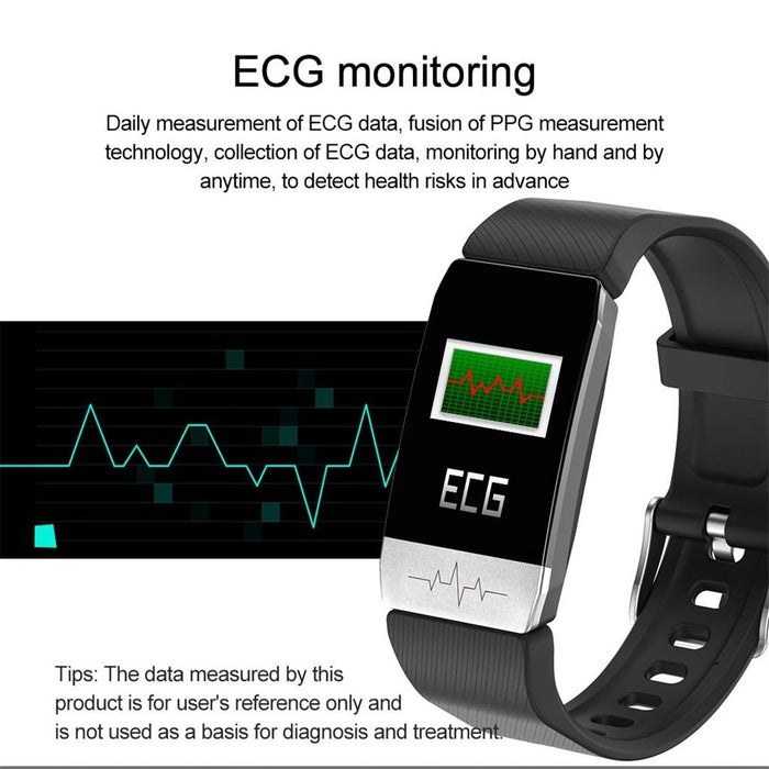 Colour Screen Smart Watch Ip67 Waterproof Call Heart Rate Monitoring Ecg Sleep Tracking