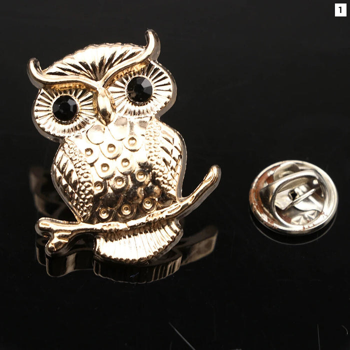 Animal Plant Brooches For Mens Fashion