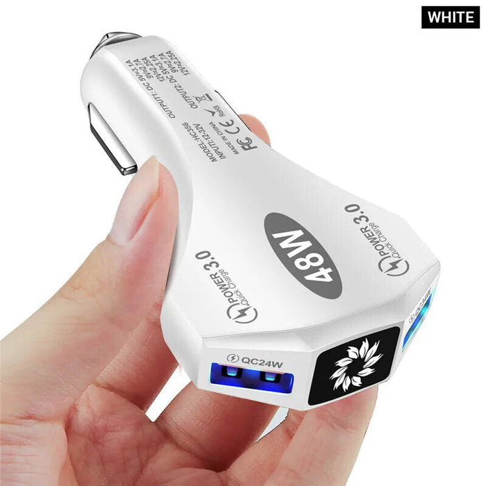 48W Dual Port Usb Car Charger