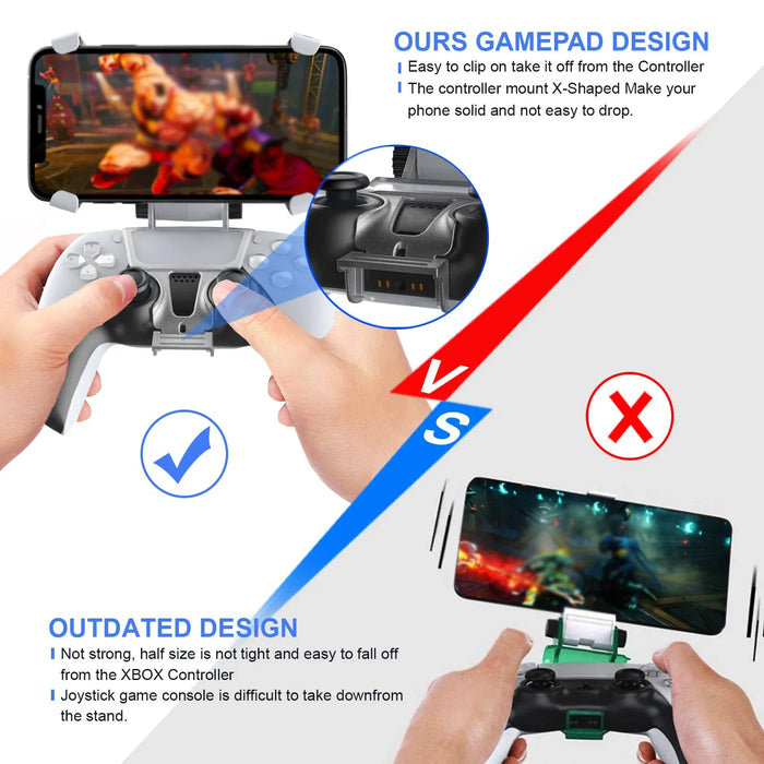 Ps5 Controller Phone Mount For Mobile Gaming