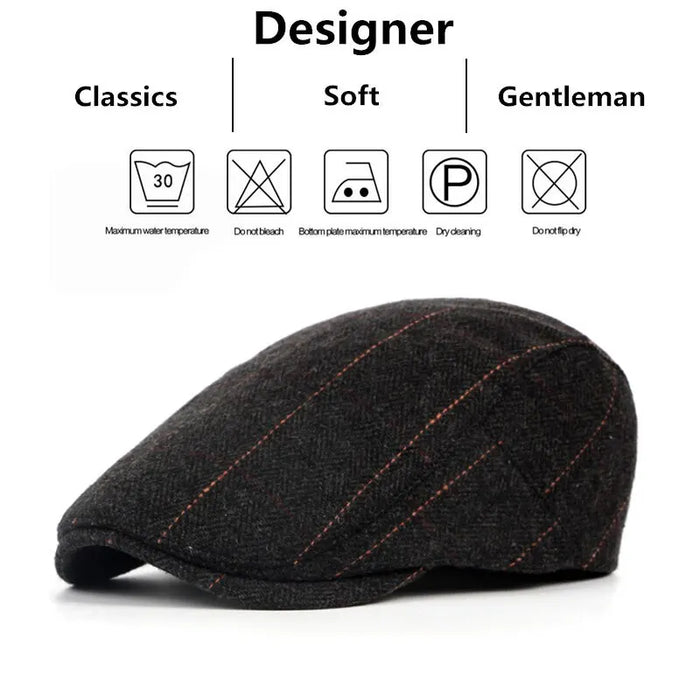 Retro Beret / Hat For Men