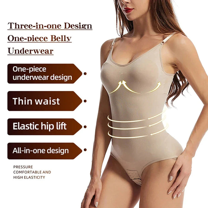 1Pcs Full Body Tummy Control Seamless Shapewear Jumpsuits For Women