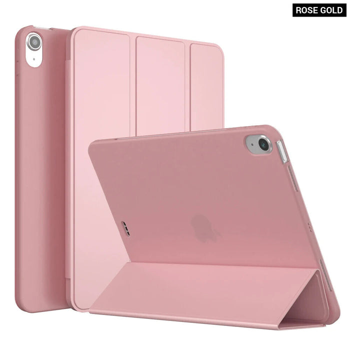 Smart Magnetic Trifold Case For Ipad Air 5 4 10.9 Back Cover