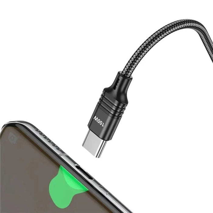 100W Usb C Pd Charging Cable For Samsung S22 S21 Xiaomi 12T Pro