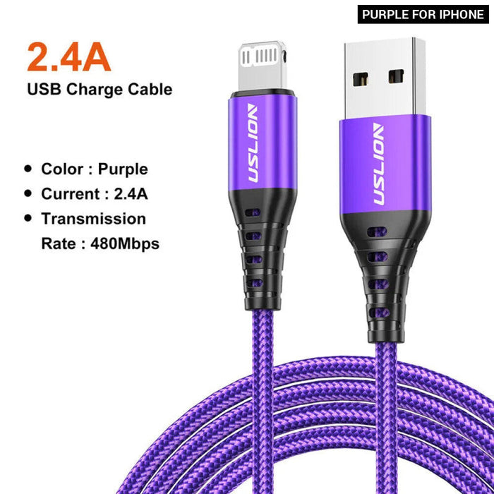 Fast Charging Usb Cable For Iphone Ipad