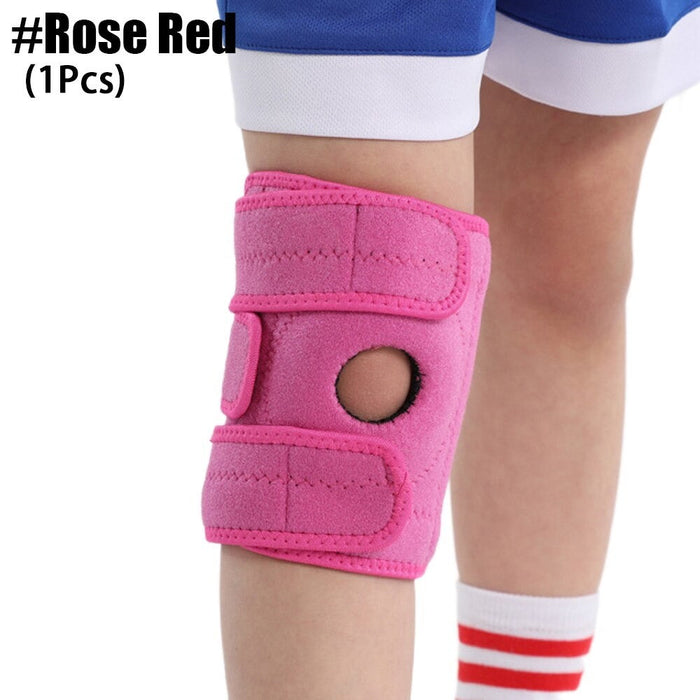 Adjustable Knee Brace with Silicone Pads for Cycling Basketball Football