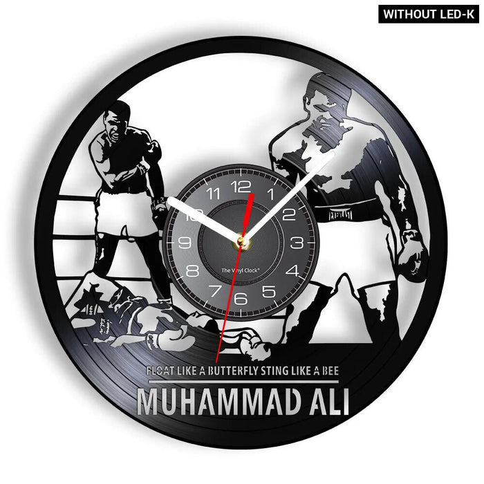 Boxing Vinyl Record Wall Clock