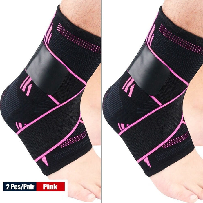 Elastic Compression Ankle Wraps For Basketball Football Volleyball