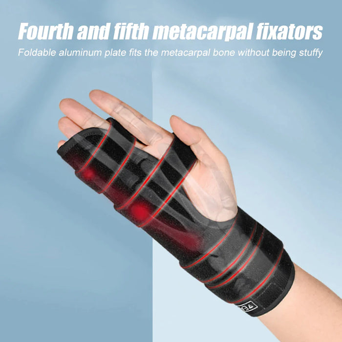 1 Pc Pinky Finger Splint Hand Brace For Boxer Fractures Broken Ring