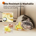 Interactive Flapping Duck Cat Toy Durable Rechargeable