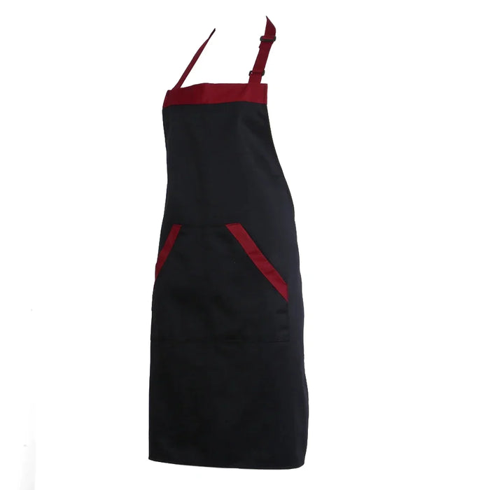 2 Pocket Halter Apron For Chefs And Waiters