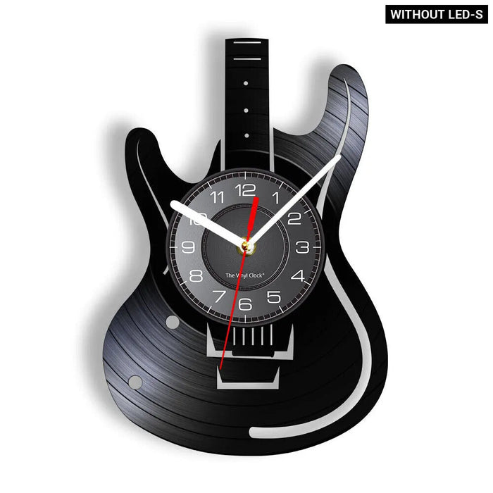 Music Speaks Vinyl Record Wall Clock