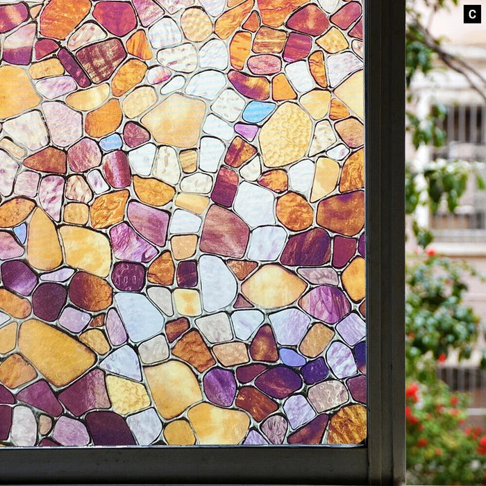 Decorative Stained Glass Window Film