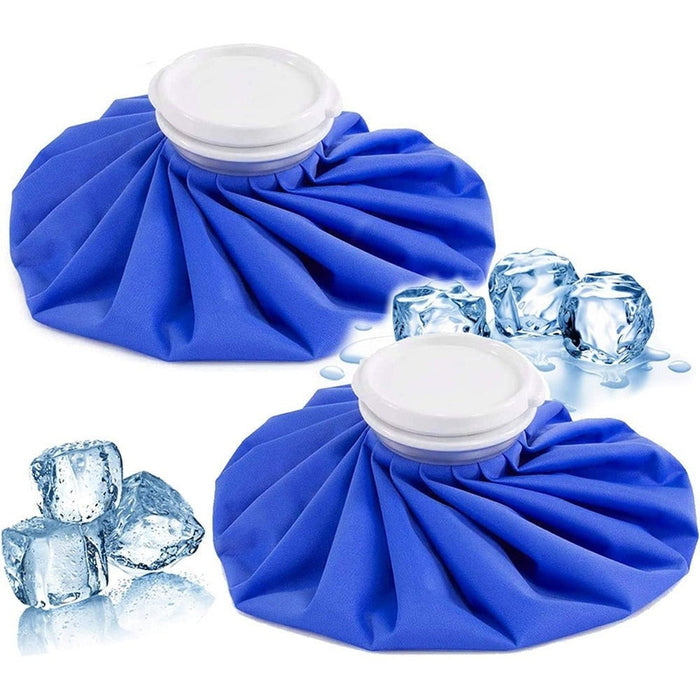 Reusable Waterproof Ice Pack Cold & Hot Bag with Elastic Wrap Bandage for Knee Leg Injury