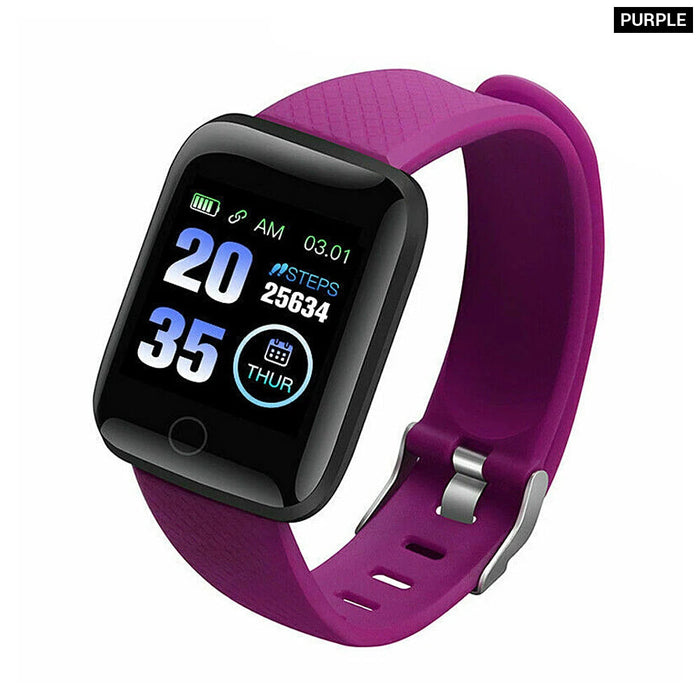 116 Plus Smart Watch Heart Rate Fitness Waterproof