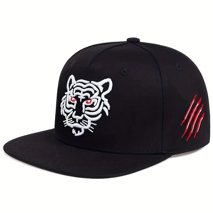 Adjustable Tiger Embroidered Baseball Cap / Hat