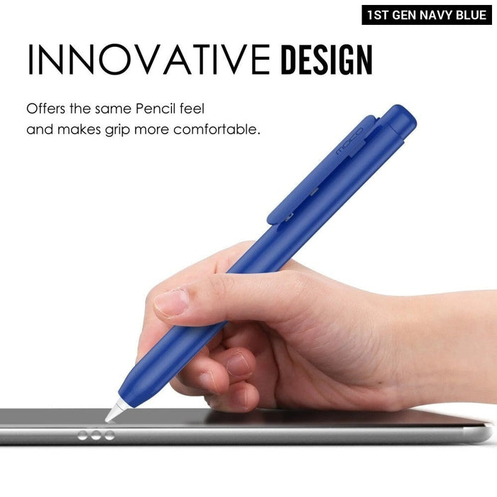 Retractable Tip Cap Protective Pencil Sleeve Cover with Sturdy Clip for Pencil 1st Gen