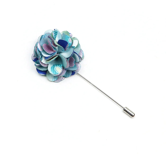 Handmade Romantic Flower Brooch Mens Wedding Suit Accessory