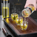 Temperature Display Tea Glass