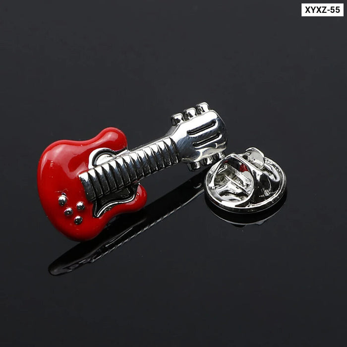 Musical Animal Lapel Pin Mens Brooch Gift