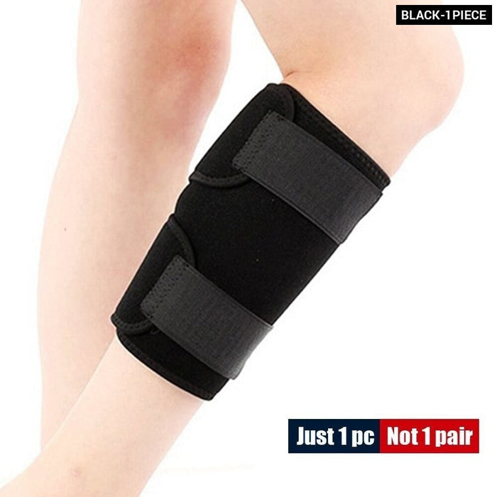 1 Piece Adjustable Calf Compression Leg Brace Sleeves For Cycling Running Basketball