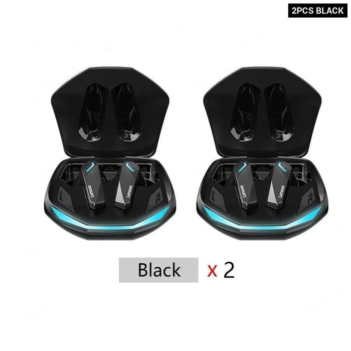 Wireless Bluetooth 5.3 Gm2 Pro Low Latency Hd Call Dual Mode Gaming Earphones With Earbuds & Mic